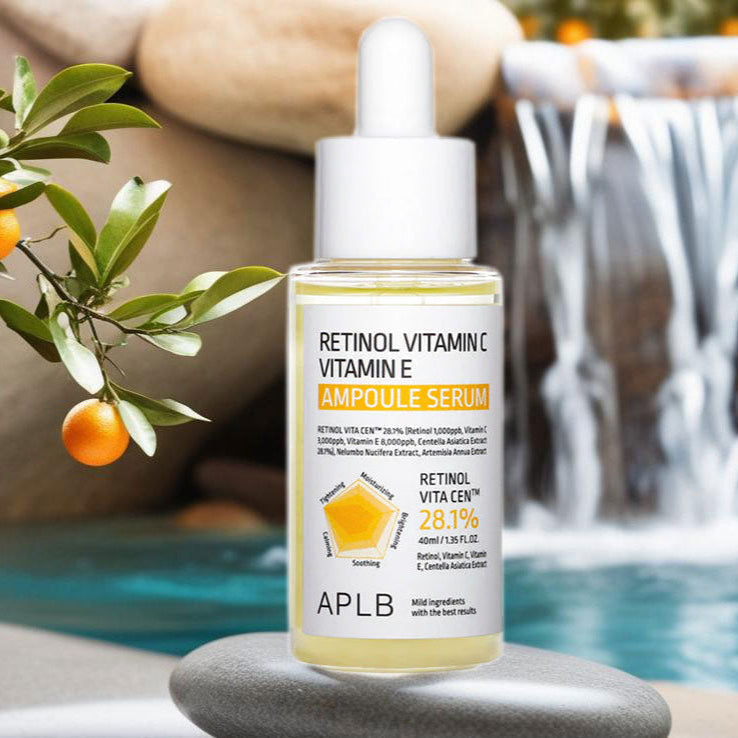 APLB Retinol Vitamin C Serum für strahlende Haut