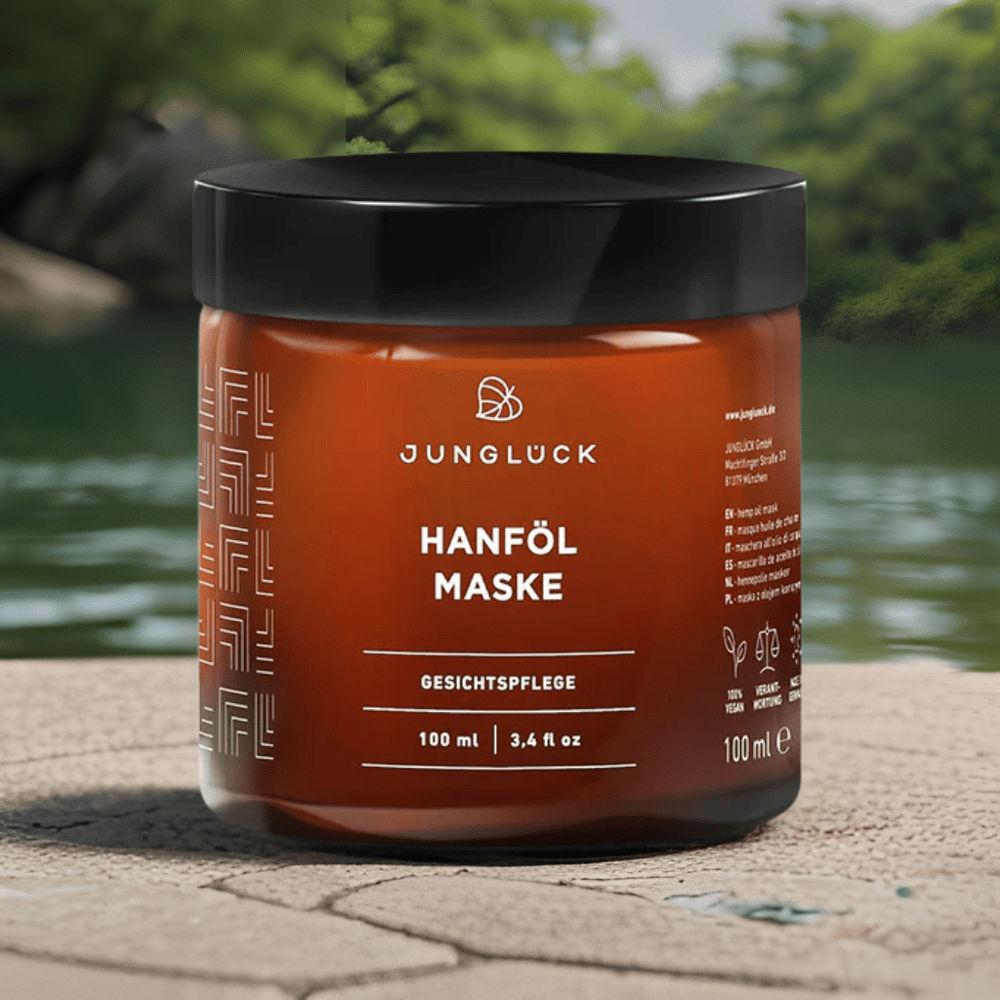 Junglück Hanföl Maske 100 ml