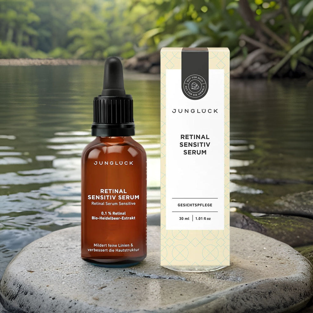 Junglück Retinal Sensitiv Serum 30 ml - reduziert wirksam Linien und Fältchen